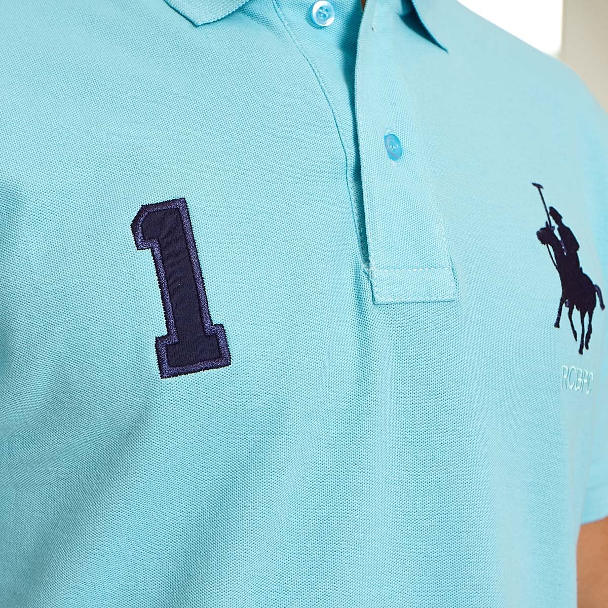 Playera Tipo Polo para Hombre Manga Corta Polo Club