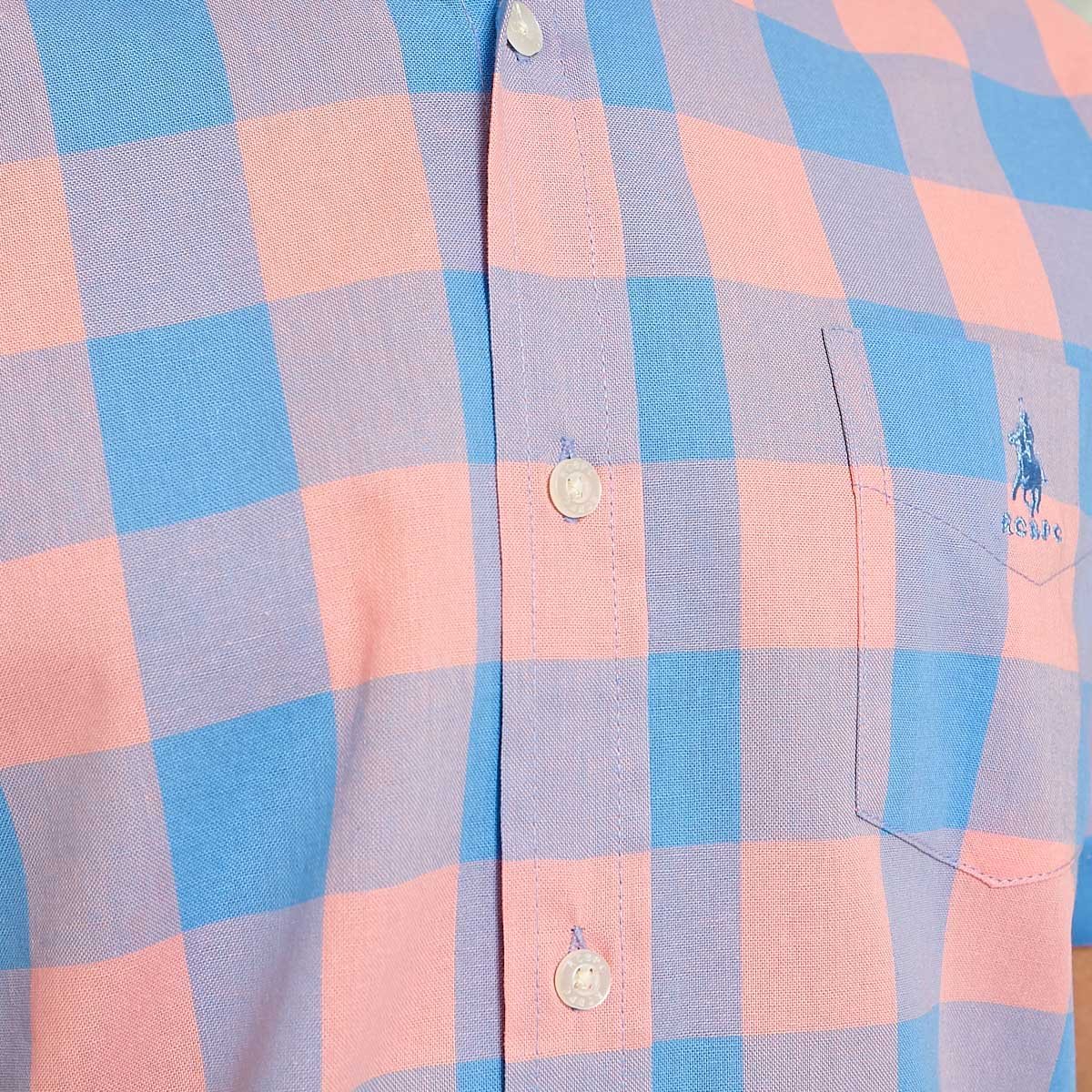 Camisa Casual para Hombre Manga Corta Polo Club