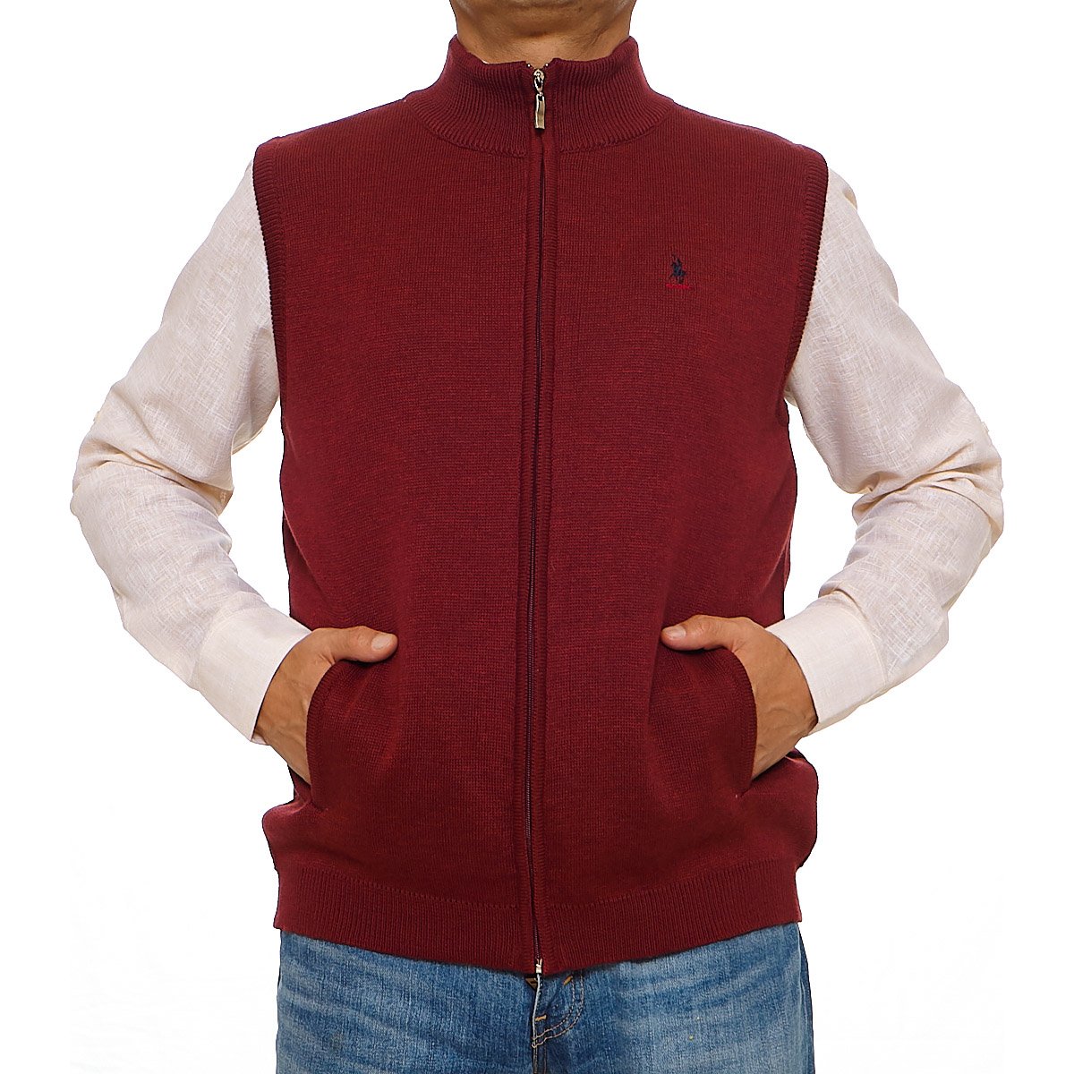 Chaleco con Cierre para Hombre Polo Club - Main Image