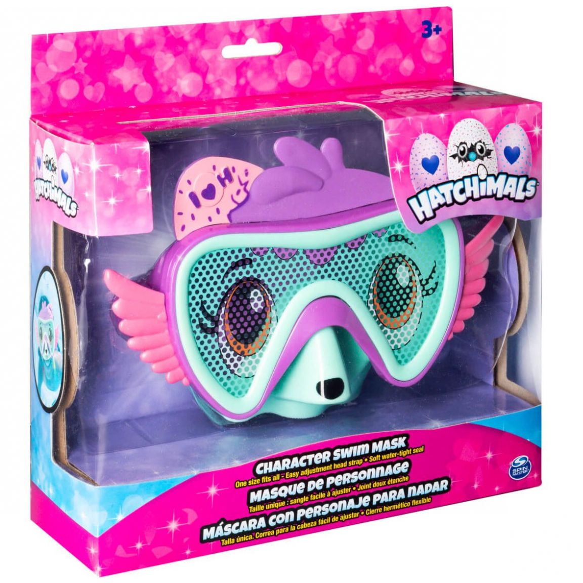 Mascara de Nado con Personaje Hachimals Swimways