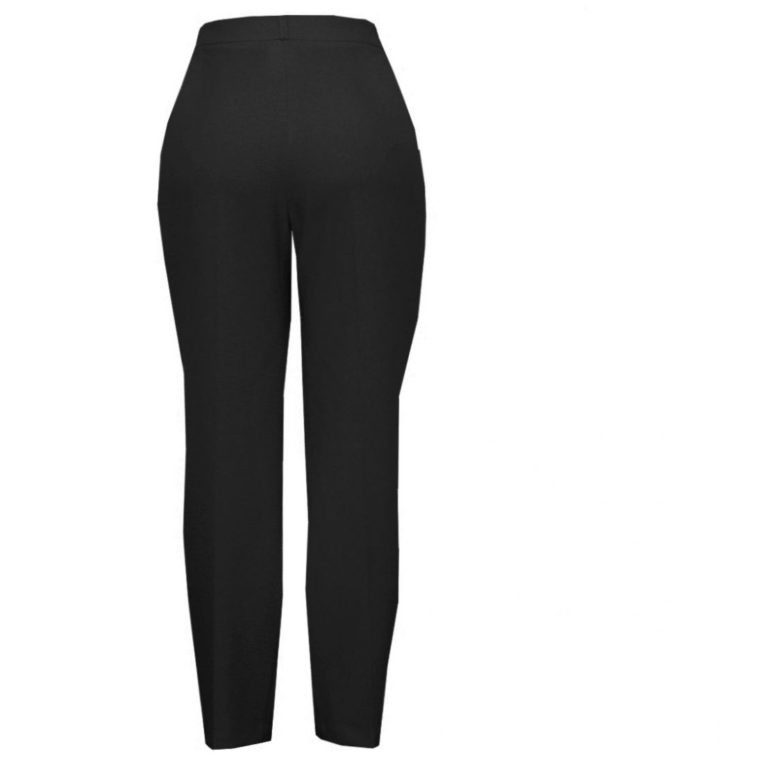 Pantalón Negro Liso Connie Klein para Mujer