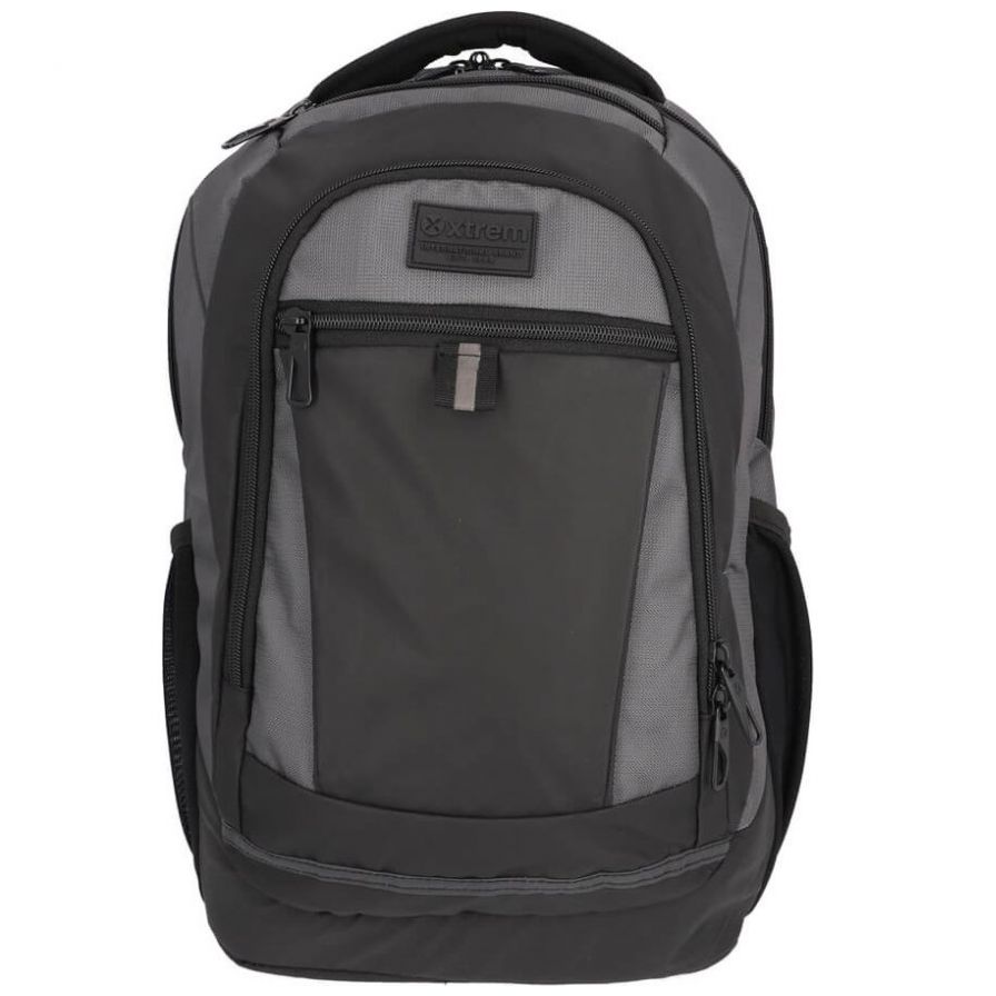 Mochila Tipo Back Pack Rock Gris Oscuro Xtrem