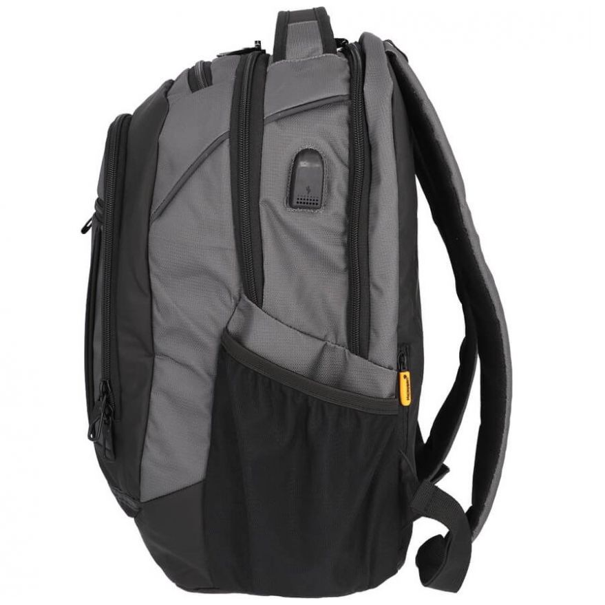 Mochila Tipo Back Pack Rock Gris Oscuro Xtrem