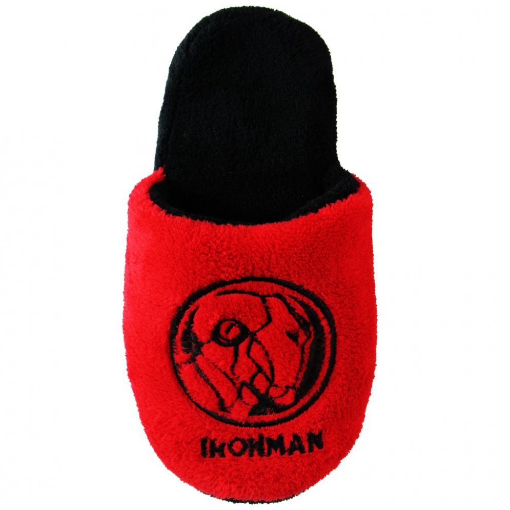 Pantufla con  Estampado Letras Ironman para Hombre