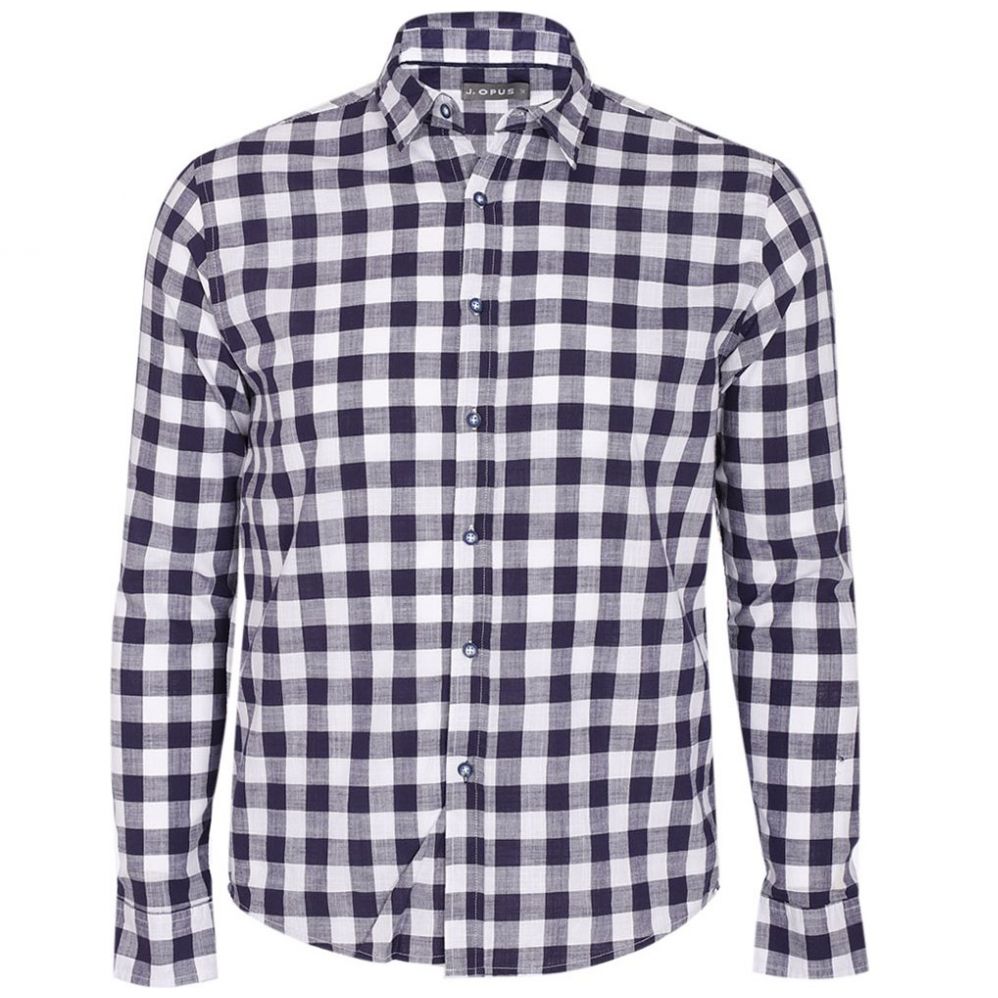 Camisa Plus Manga Larga  para Hombre