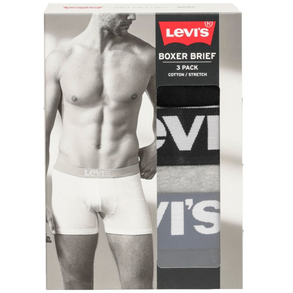 Bóxer Ajustado 3Pack Levi´s para Hombre