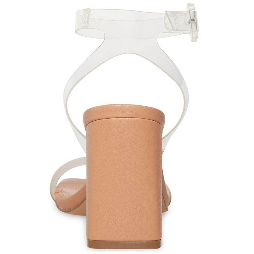 Sandalia con Tacón Transparente Madden Girl