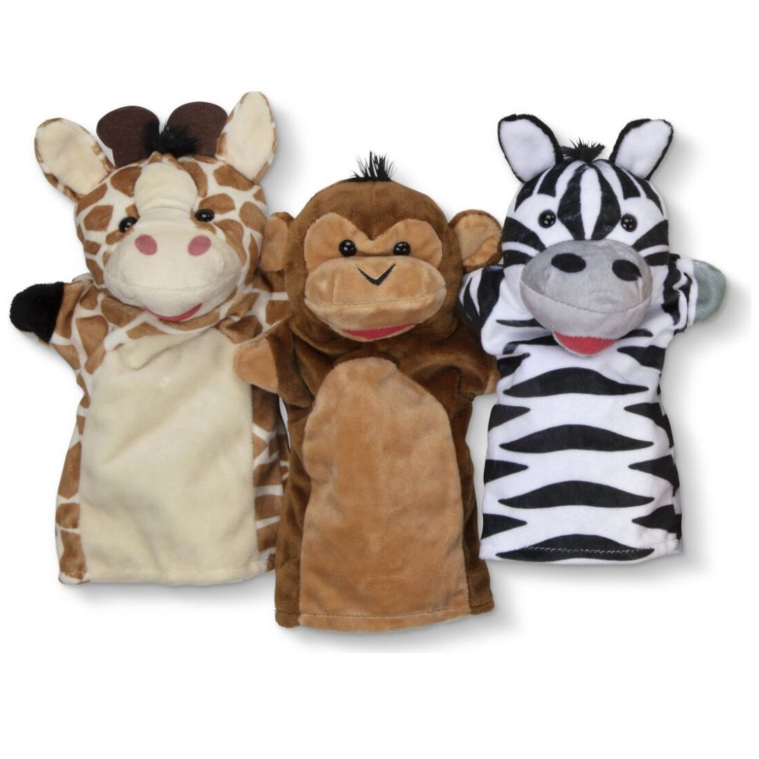 Set de Titeres Amigos Del Safari Melissa & Doug