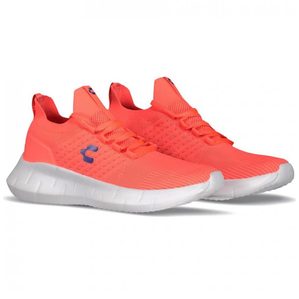 Tenis Deportivo con Agujeta Naranja Charly