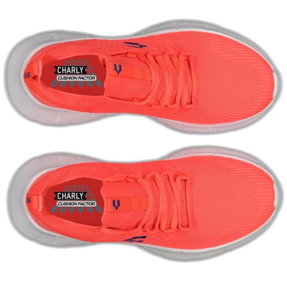 Tenis Deportivo con Agujeta Naranja Charly