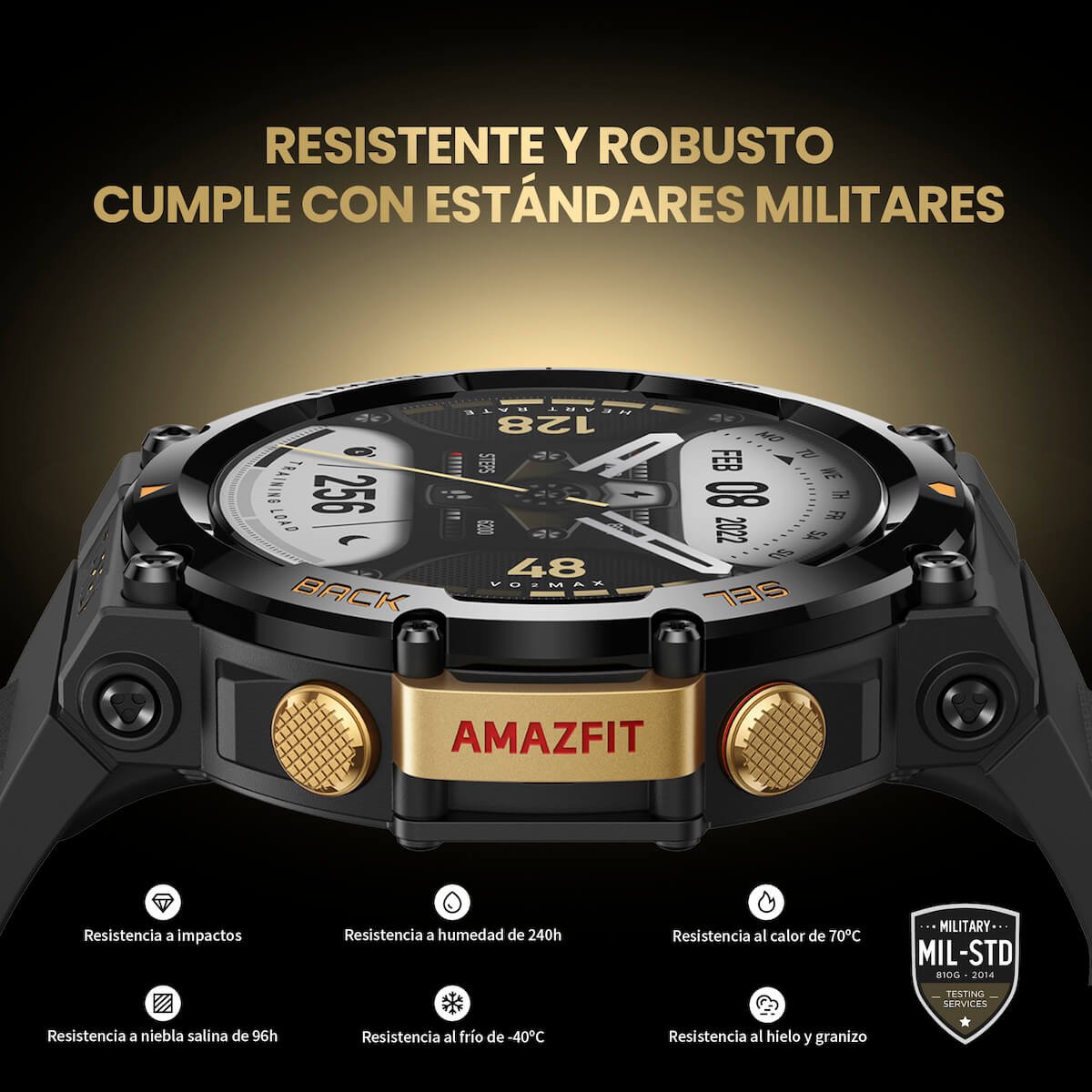 Amazfit Smartwatch Verde Trex 2 con Gps