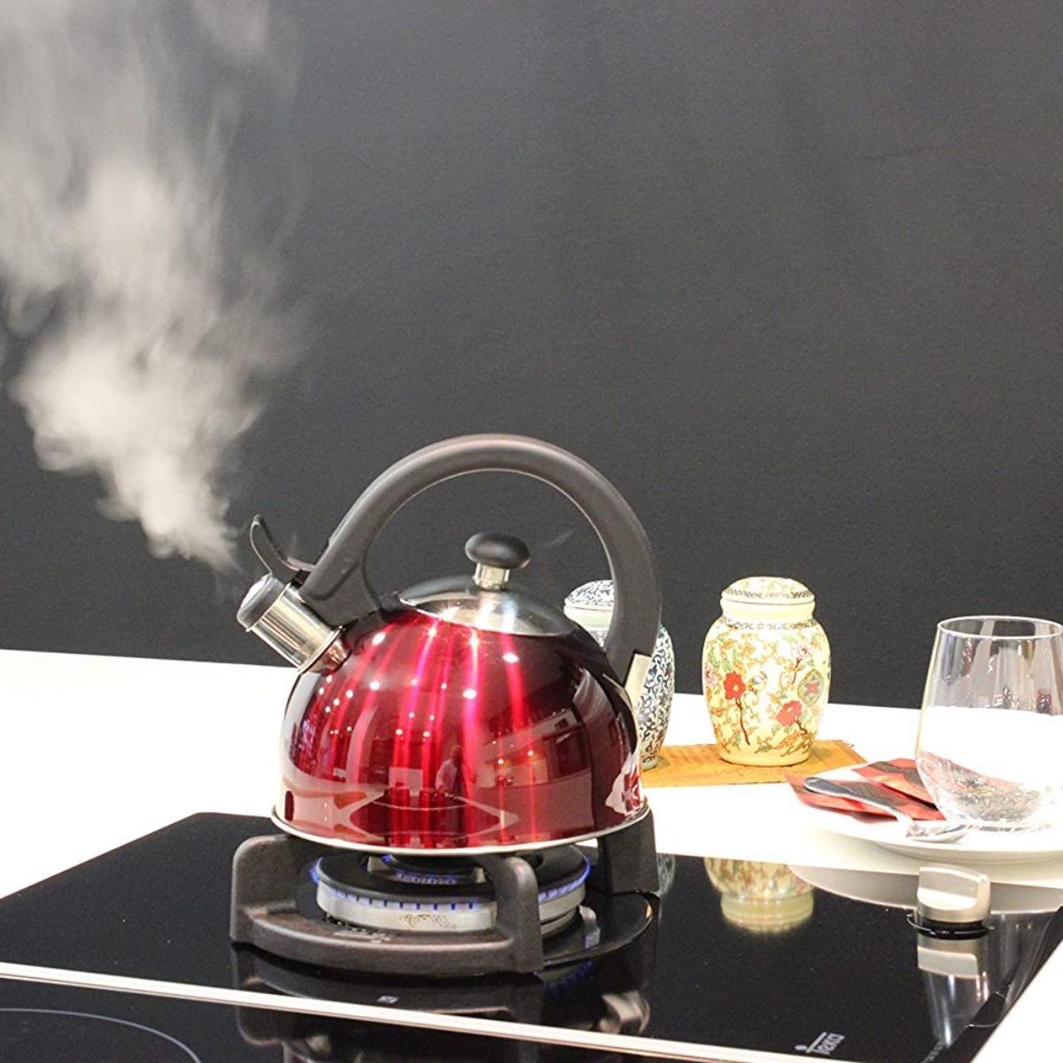 Tetera Acero Inox Sabal Red 2 Lts Magefesa