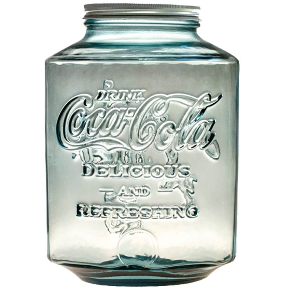 Tarro Coca-Cola Vidrio 5L Trans  San Miguel
