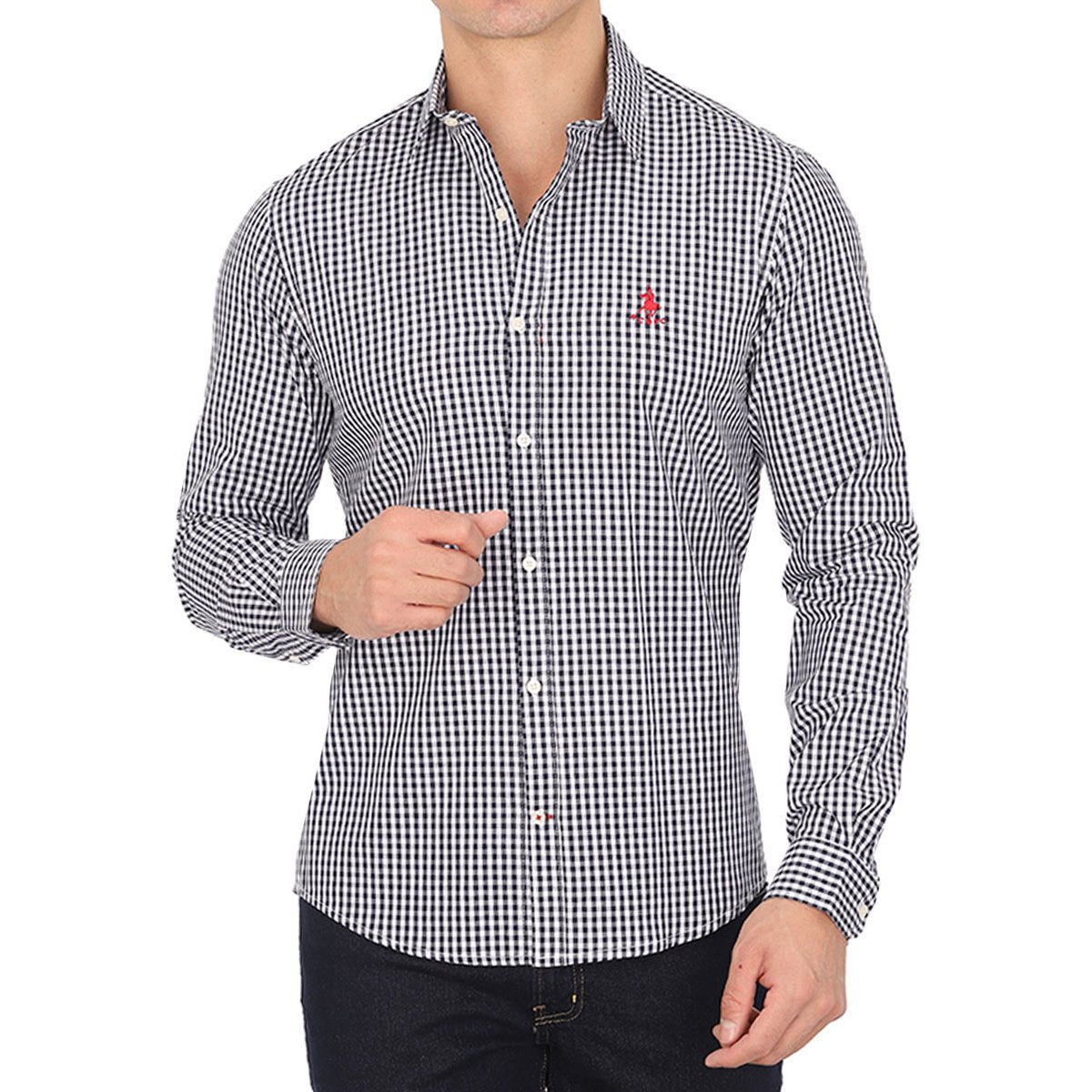 Camisa Casual Rcb Polo Club para Hombre
