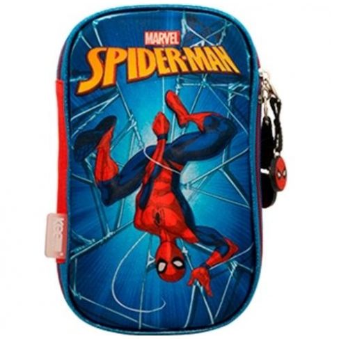 Lapicera Spiderman Primaria Azul Y Rojo Marvel
