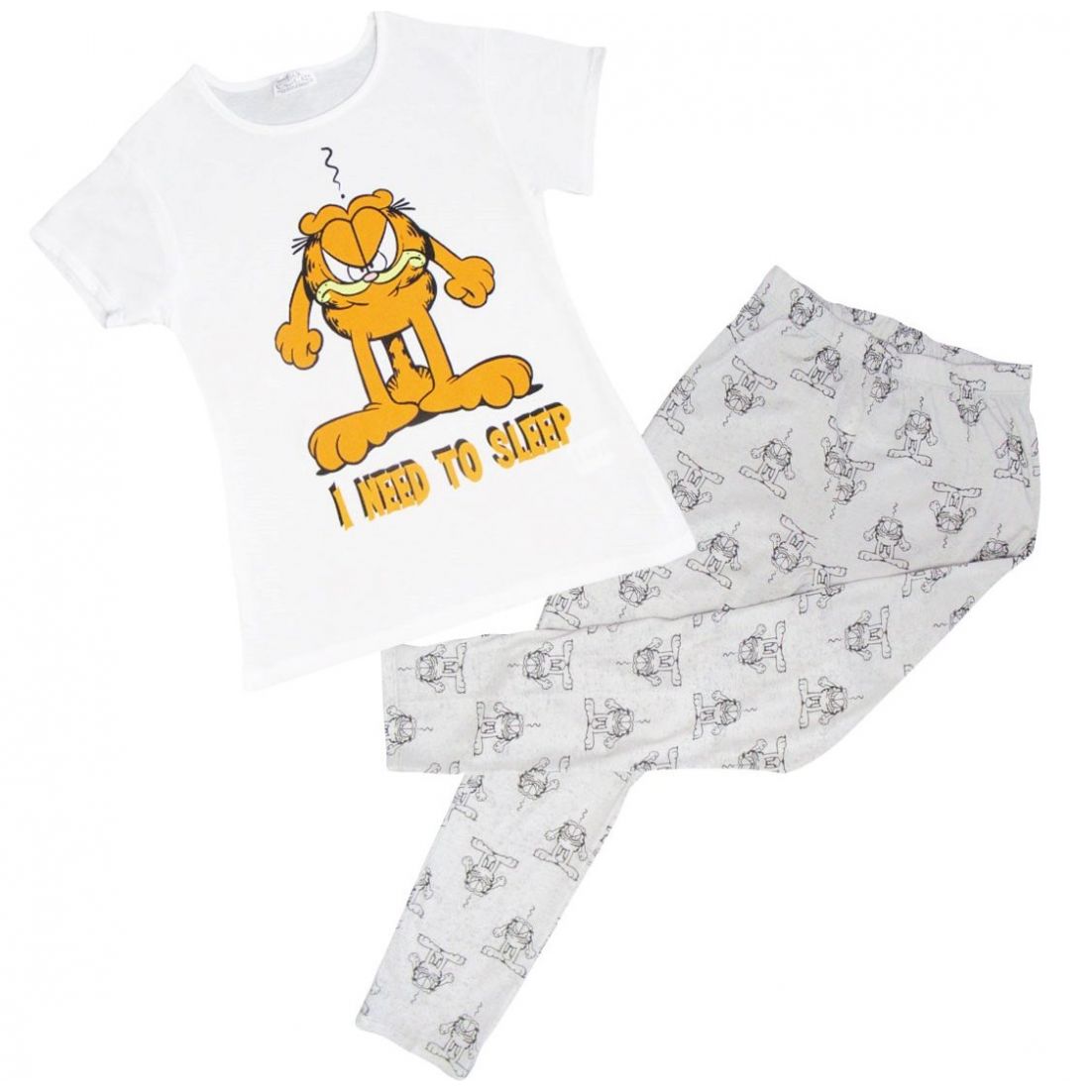 Pijama de Garfield Playera Y Pantalón
