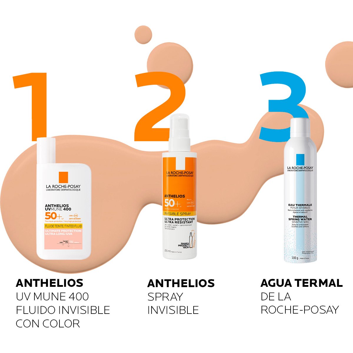La Roche Posay Anthelios Uv Mune 400 Fluido con Color Fps 50+