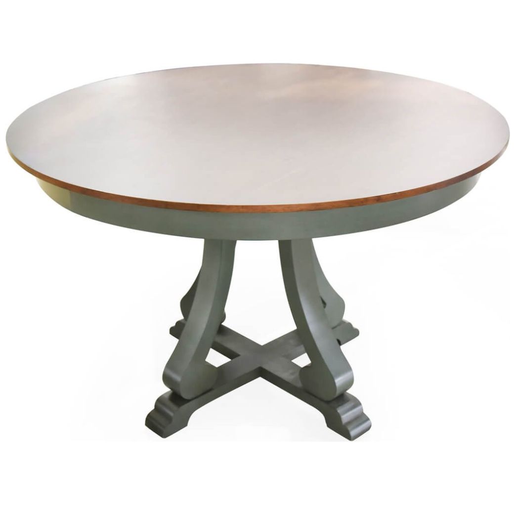 Mesa Redonda para Comedor para 5 Personas Miranda 47" Sage Vintage Home