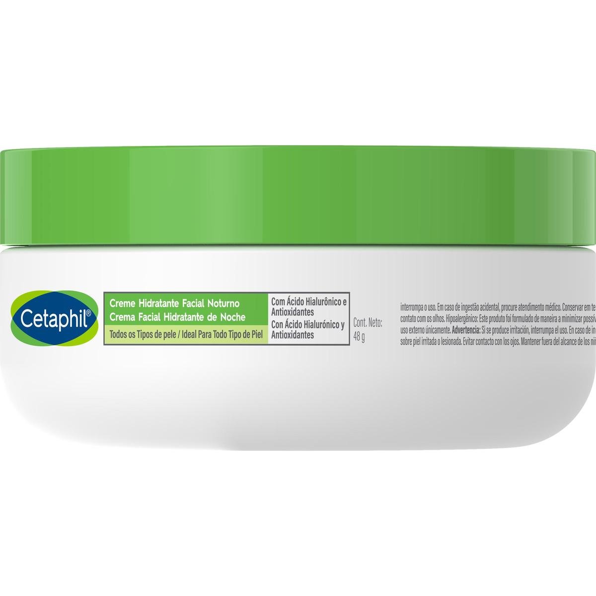 Cetaphil Crema Facial Hidratante de Noche 48 Gr