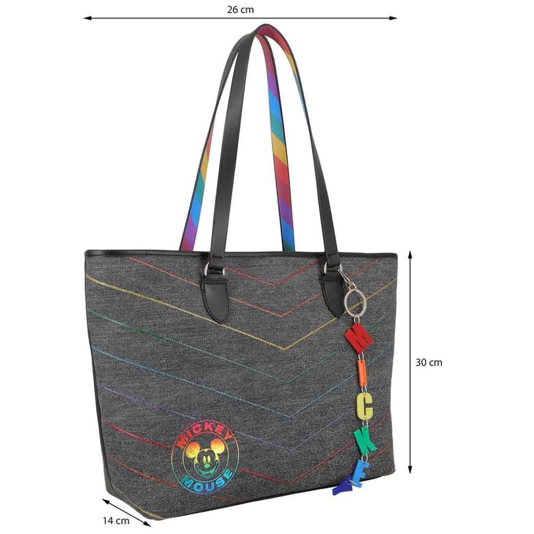 Bolsa Tote Negro W Capsule