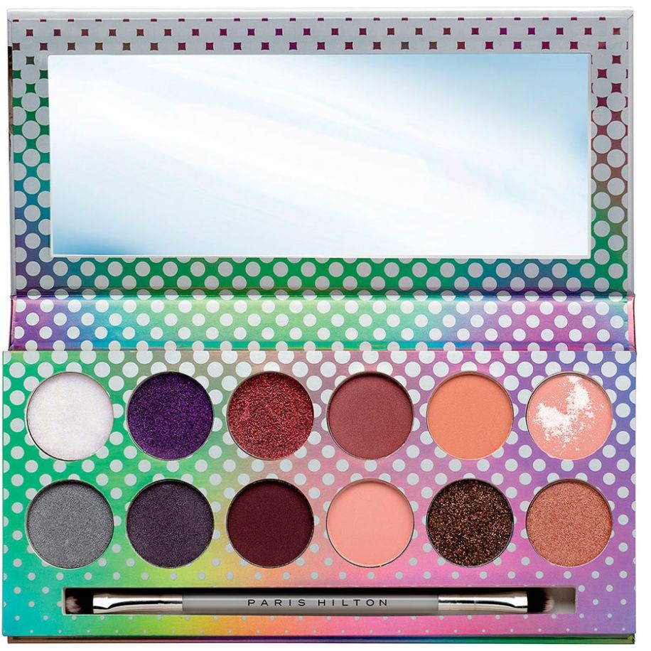 Estuche Maquillaje Paris Hilton Paleta Ojos Natural Flirt 13 Piezas