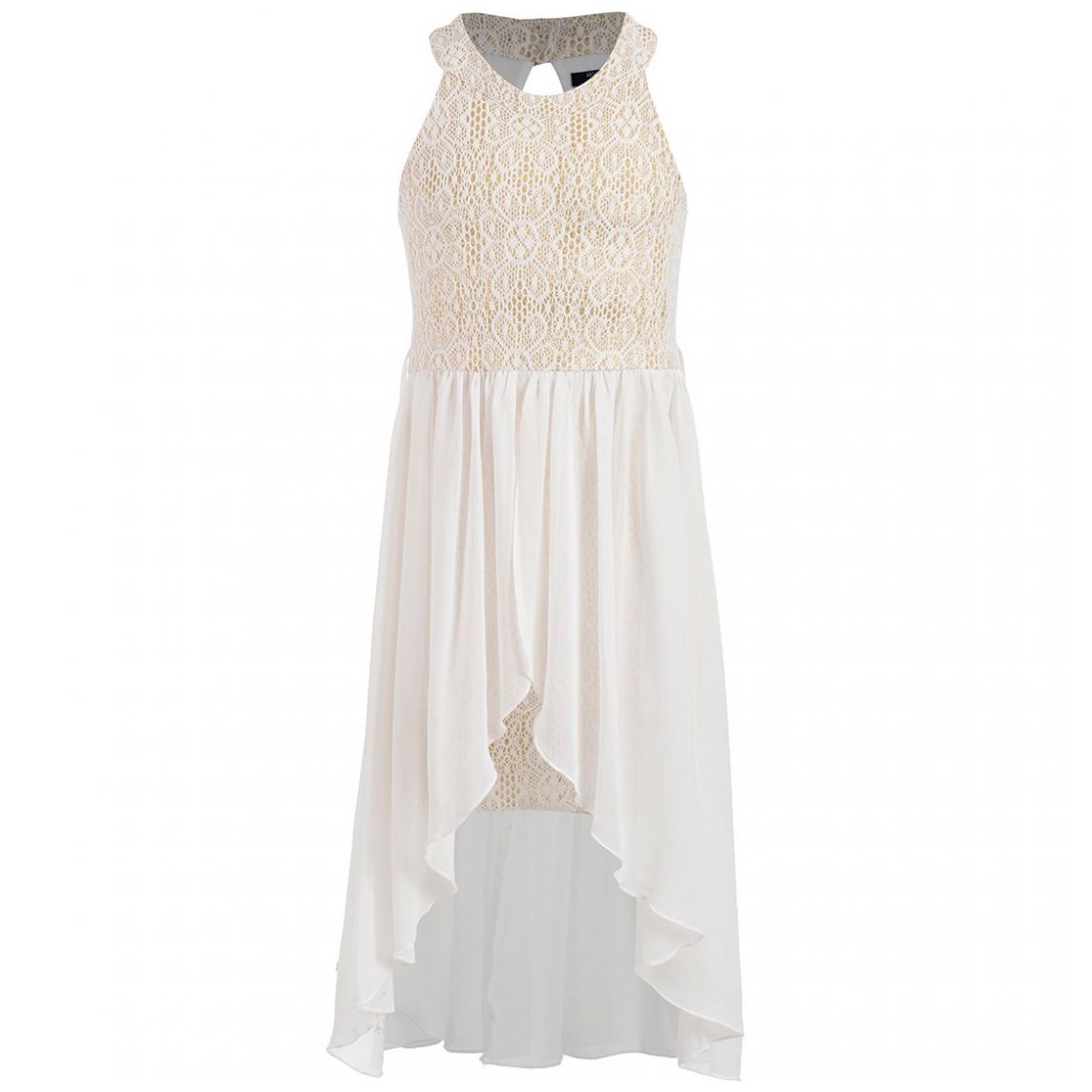 Vestido Pechera Halter Hollywood North para Niña