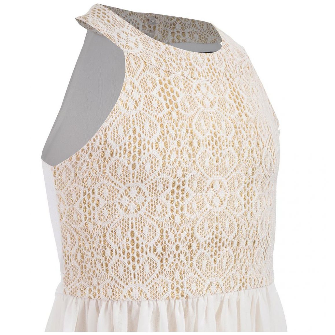 Vestido Pechera Halter Hollywood North para Niña