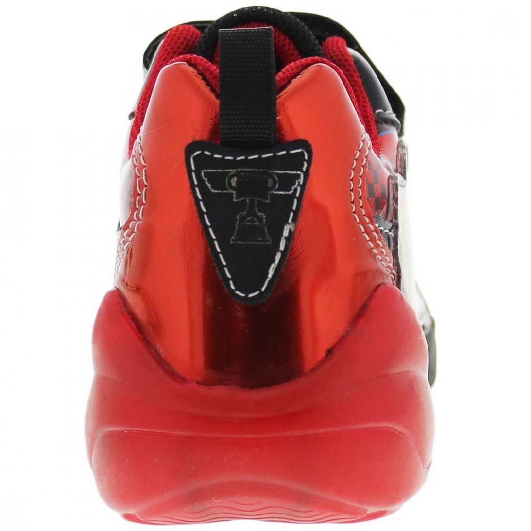 Tenis Montado Luces 14-19 Rojo Cars para Niño