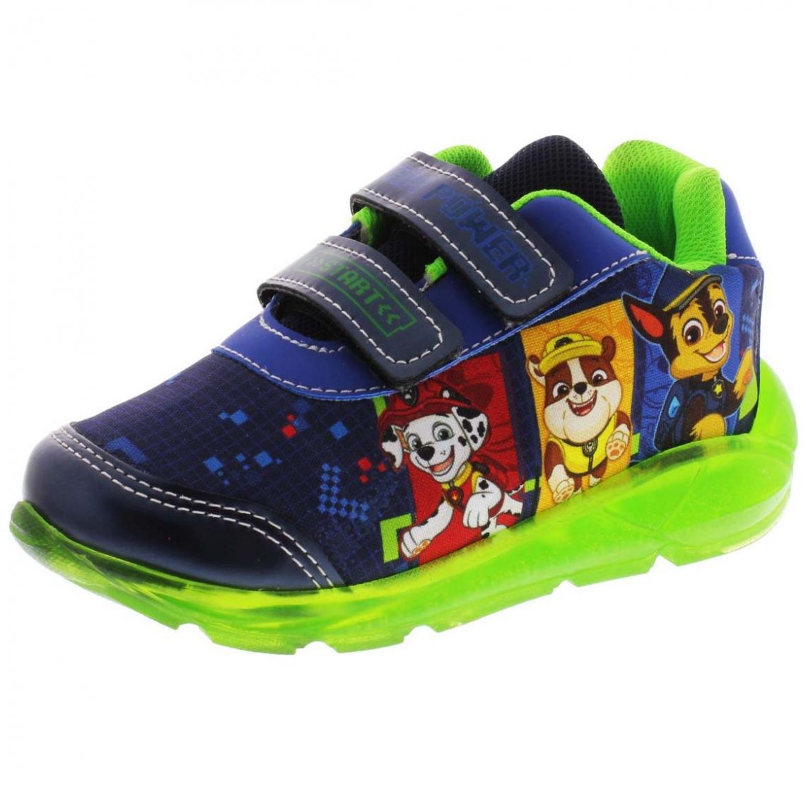 Tenis Montado Luces 14 19 Azul Paw Patrol para Ni o