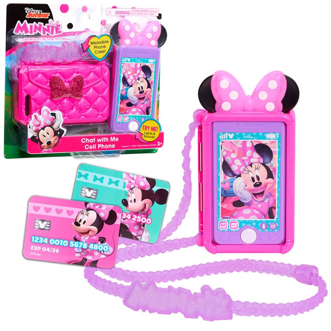 Telefono de Juguete Chatea Conmigo Minnie Mouse