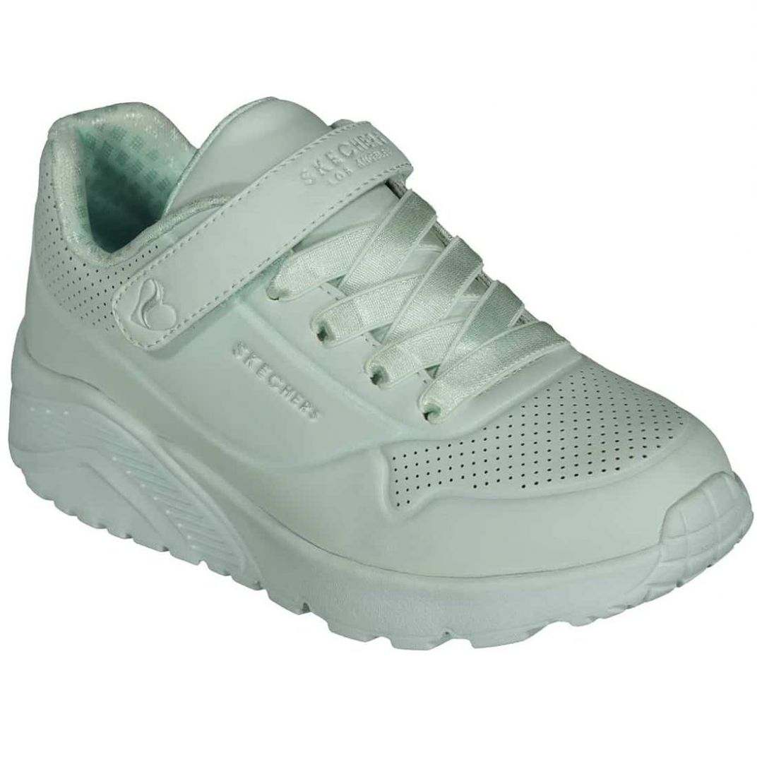 Zapatos escolares outlet skechers niña verde