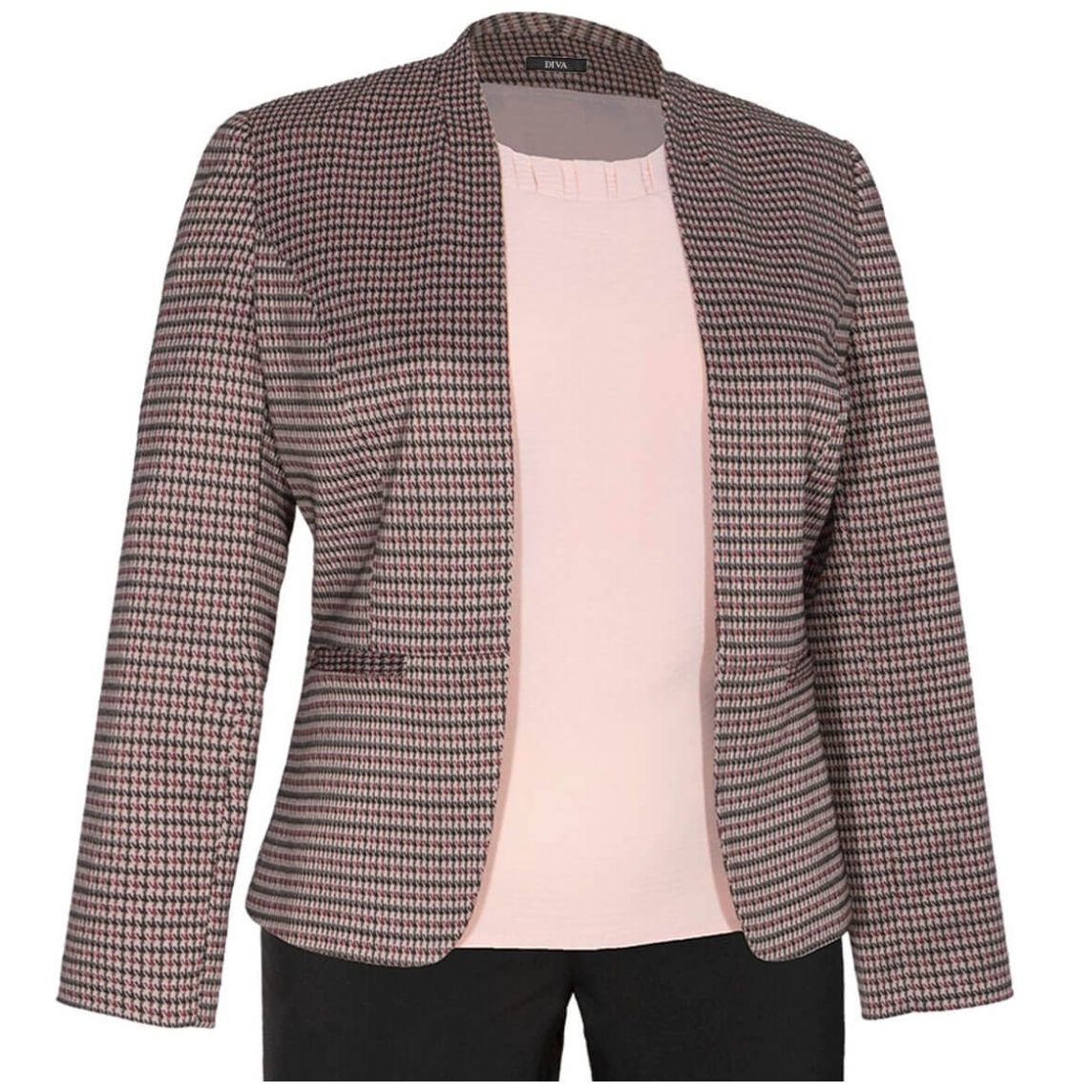 Conjunto 3 Piezas, Saco, Top, Pantalón. Diva para Mujer Curvy