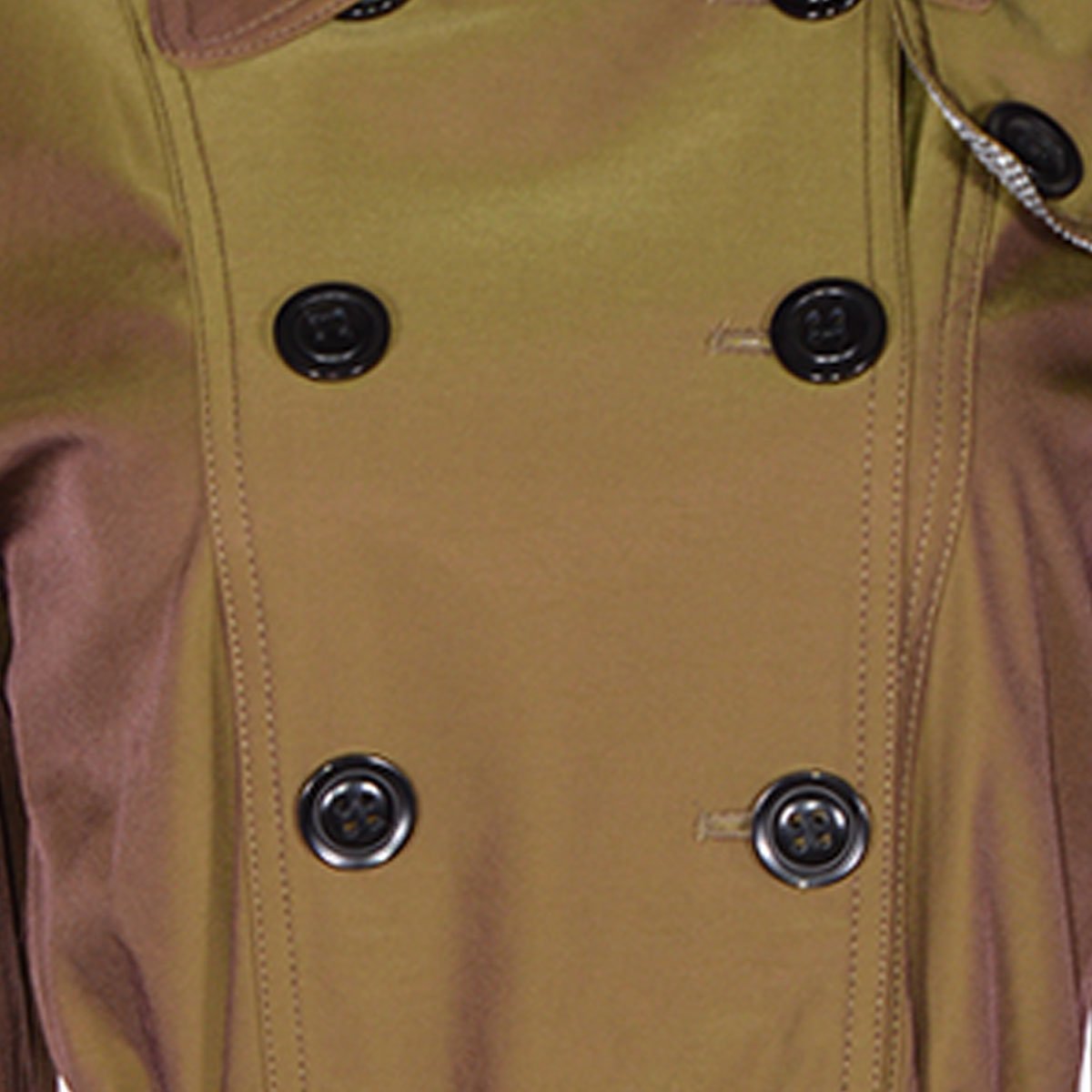 Gabardina Lisa con Capucha Y Cinturón Philosophy Woman