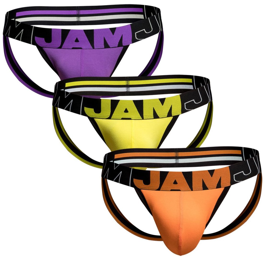 3Pack Suspensorio Jock Strap para Hombre