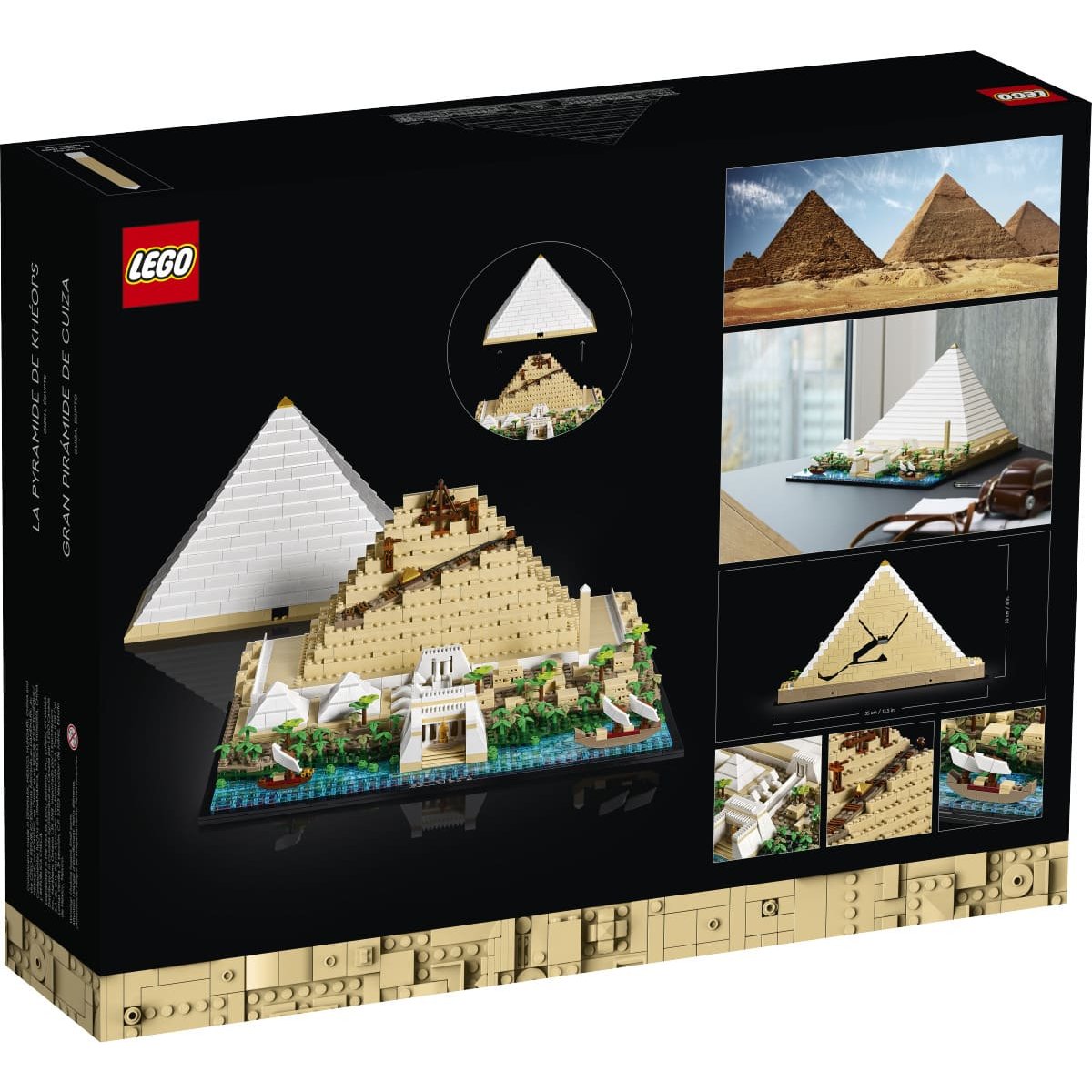 Gran Pirámide de Guiza Lego Architecture