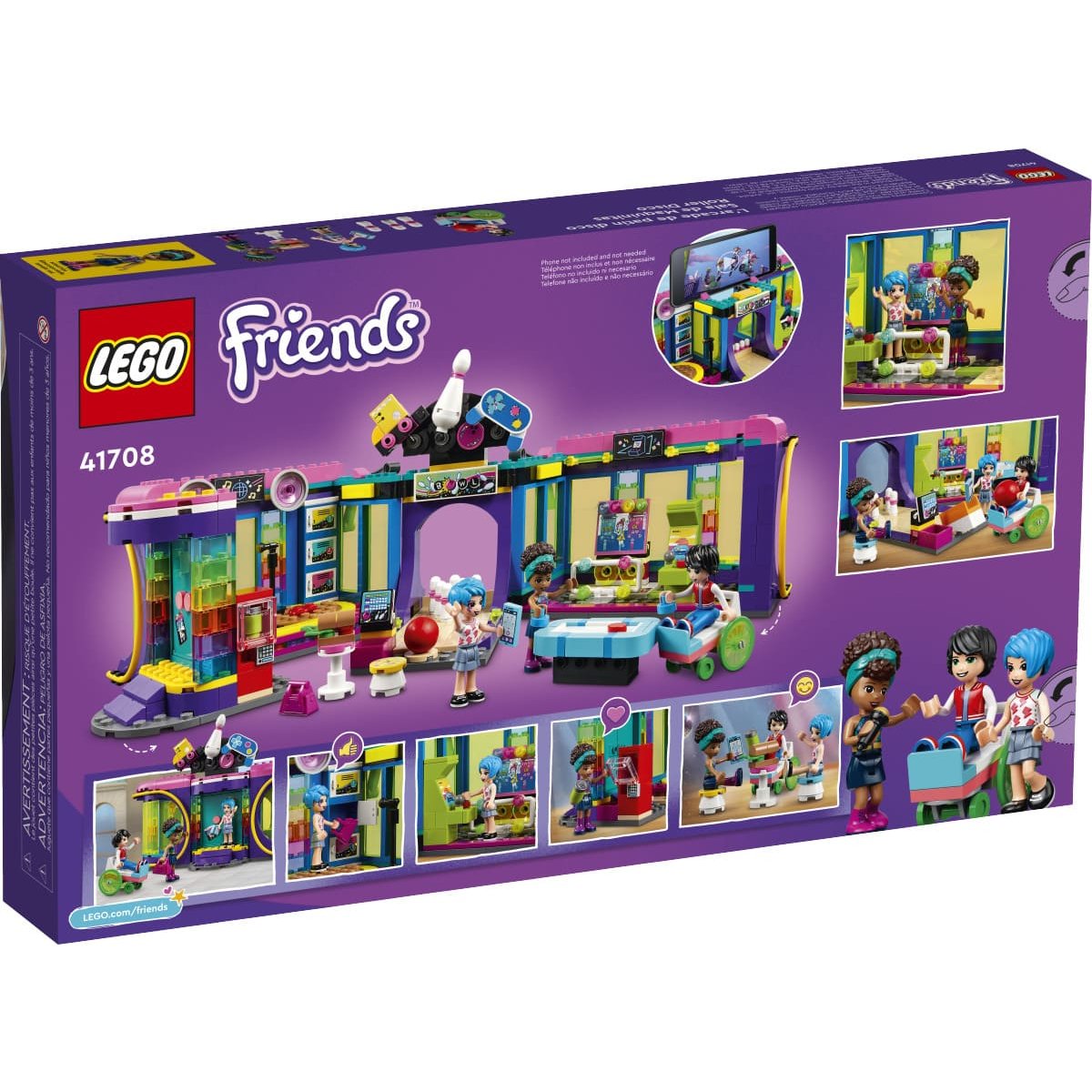 Sala de Maquinitas Roller Disco Lego Friends