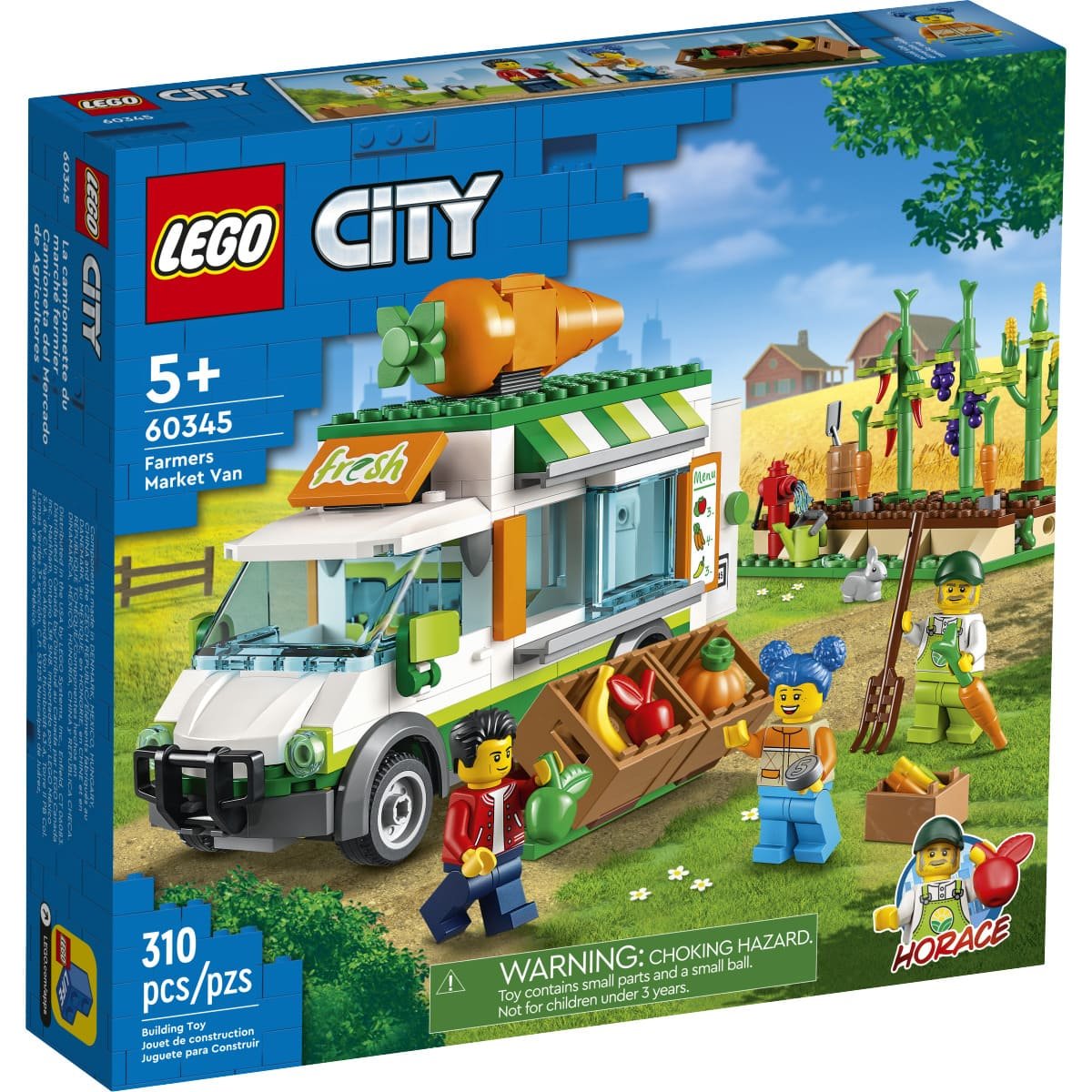 Camioneta Del Mercado de Agricultores Lego City Farm