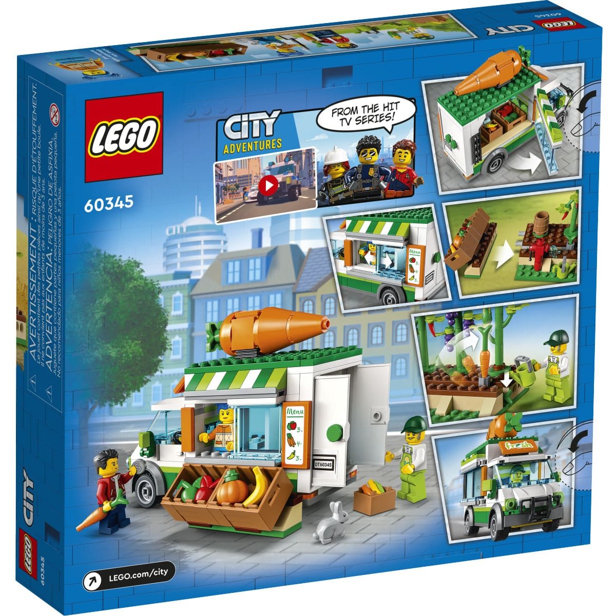 Camioneta Del Mercado de Agricultores Lego City Farm