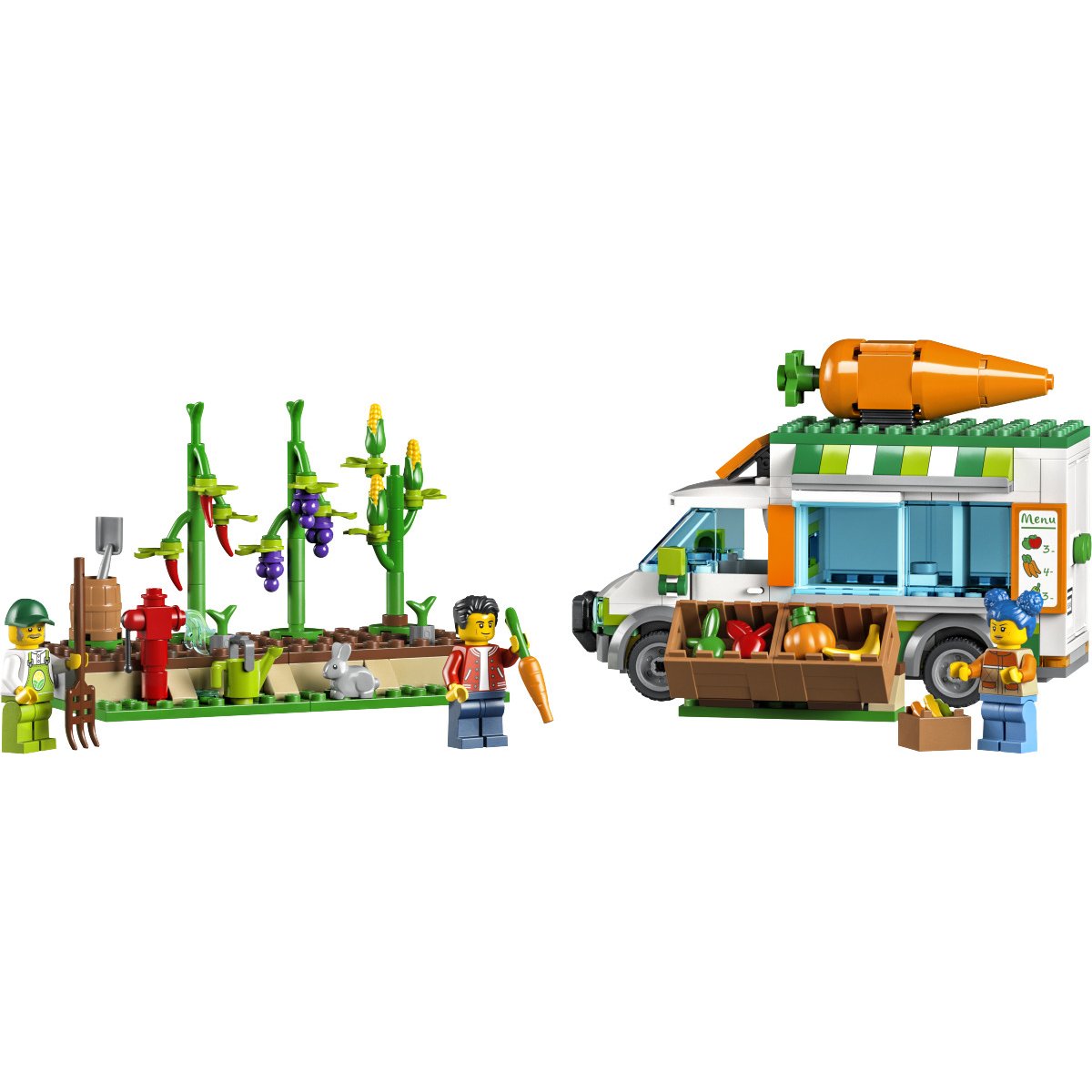 Camioneta Del Mercado de Agricultores Lego City Farm