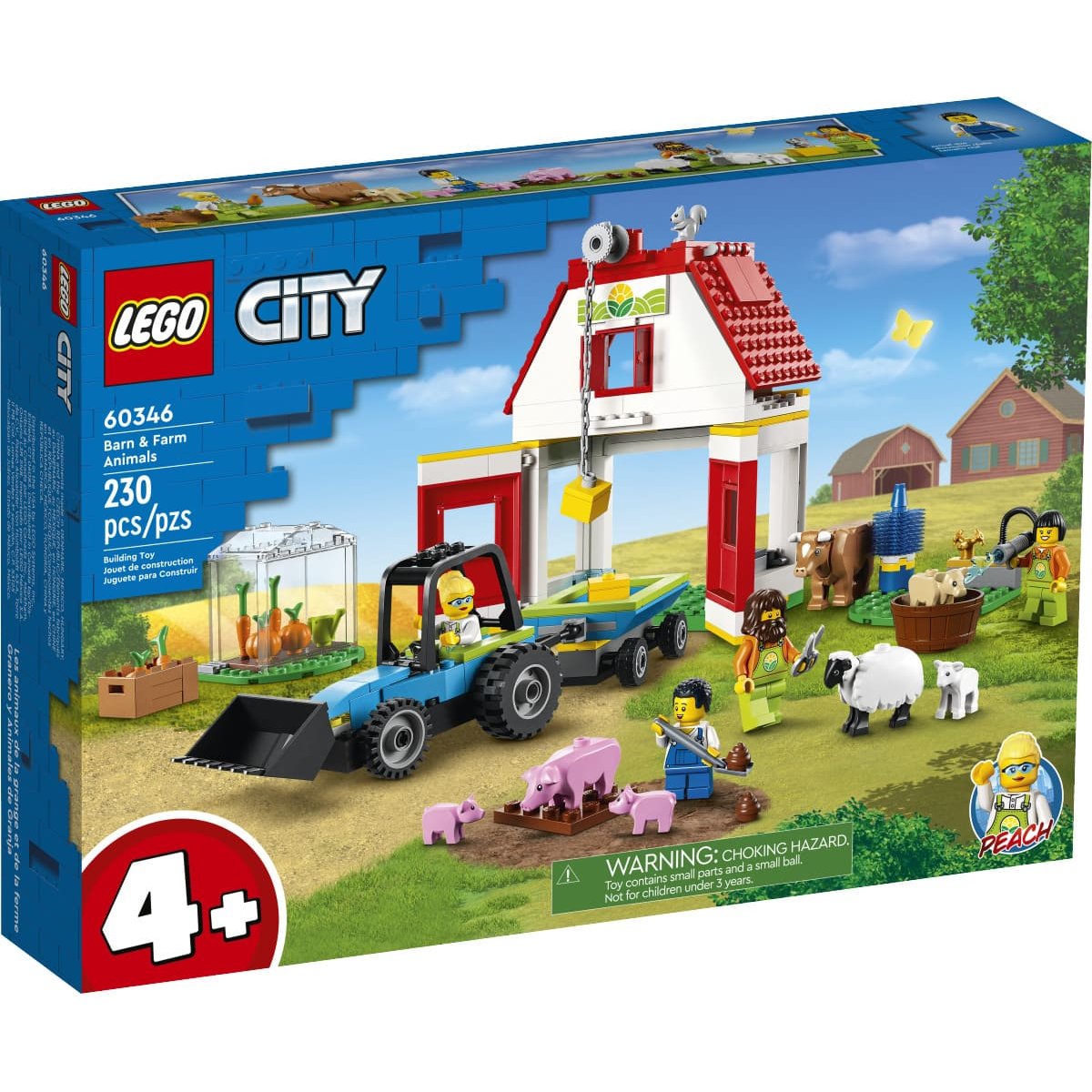 Granero y Animales de Granja Lego City Farm