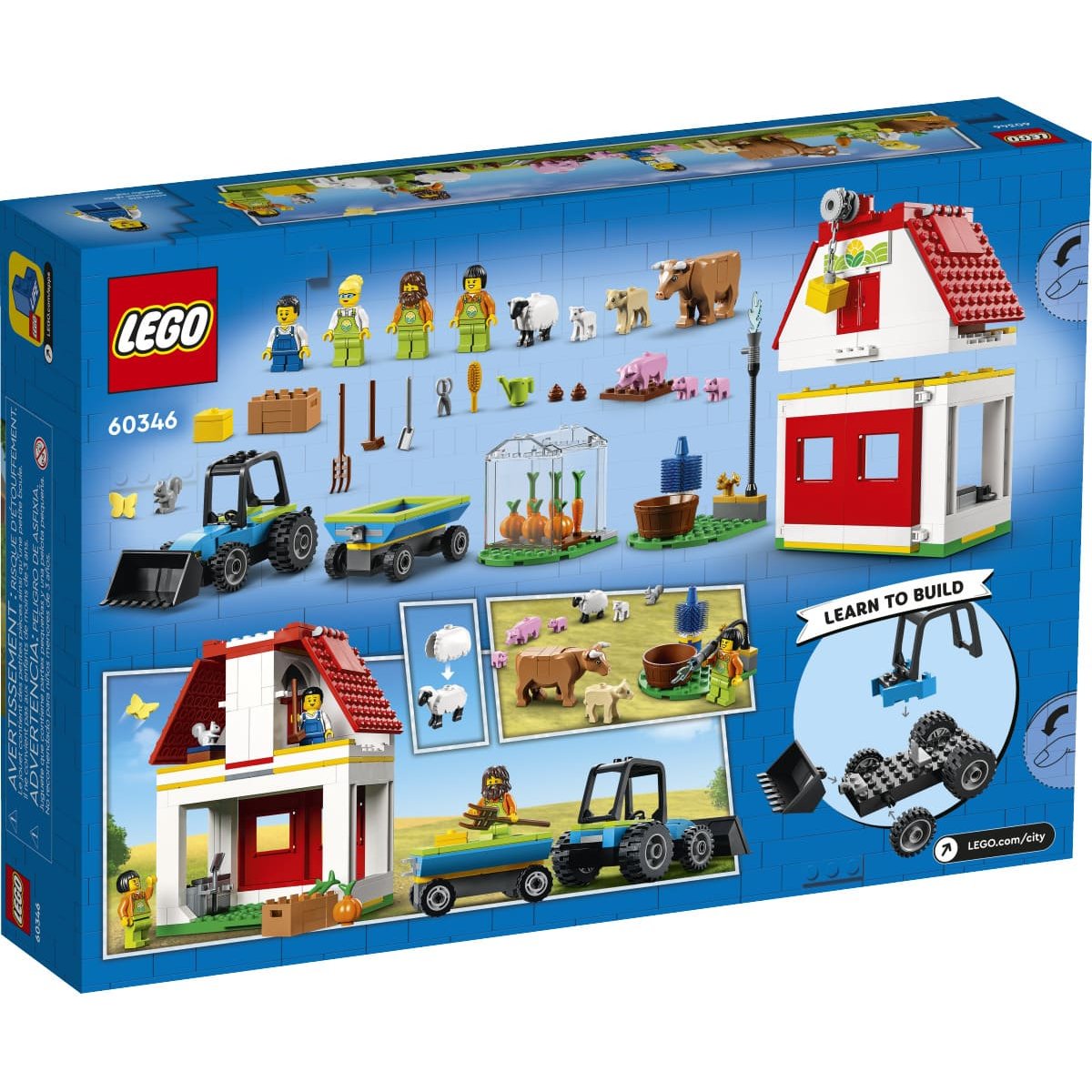 Granero y Animales de Granja Lego City Farm