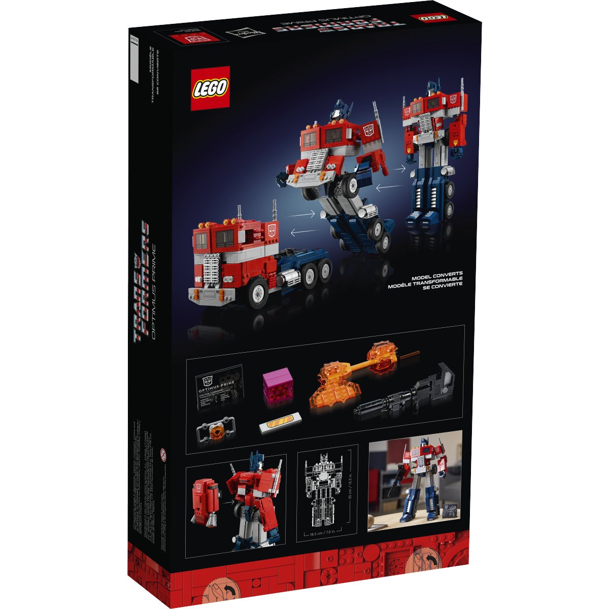 Optimus Prime Lego Icons