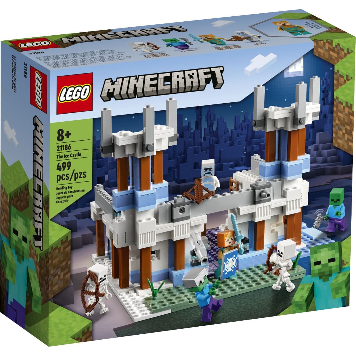 El Castillo de Hielo Lego Minecraft™