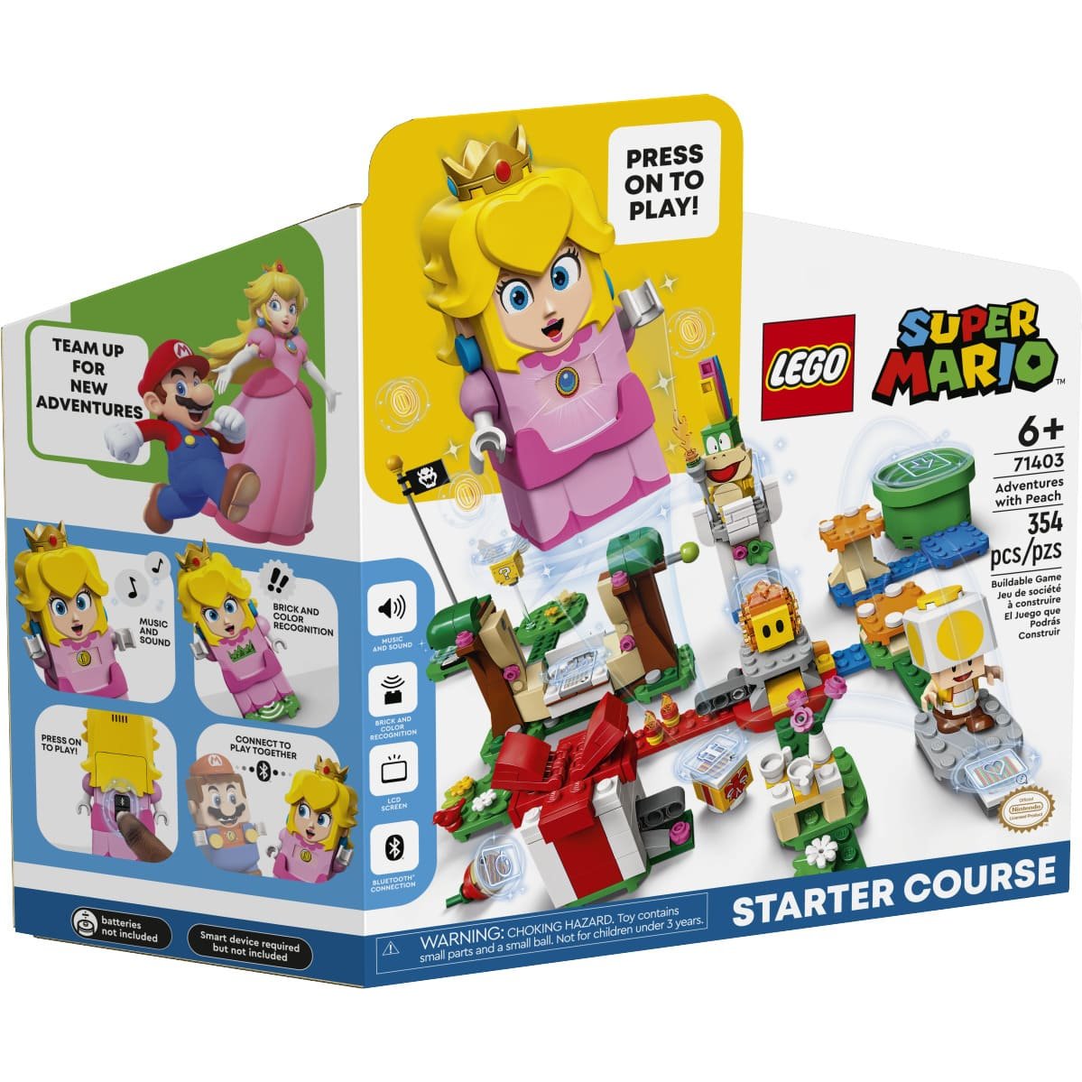 Recorrido Inicial: Aventuras con Peach Lego Super Mario