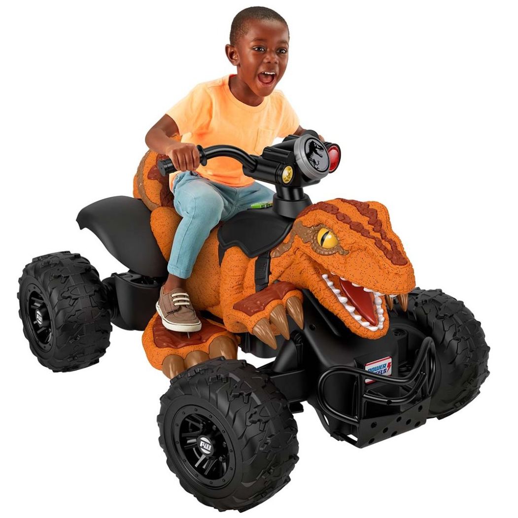 Fisher Price Power Wheels Jurassic World Dino Racer Refresh