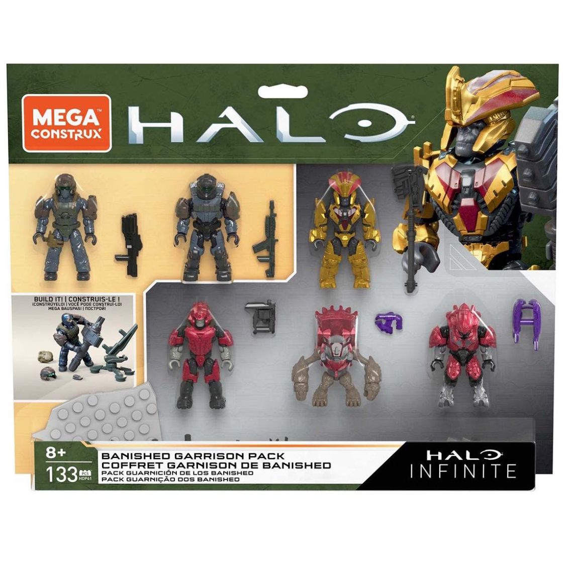 Mega Construx Halo Spartan Squad