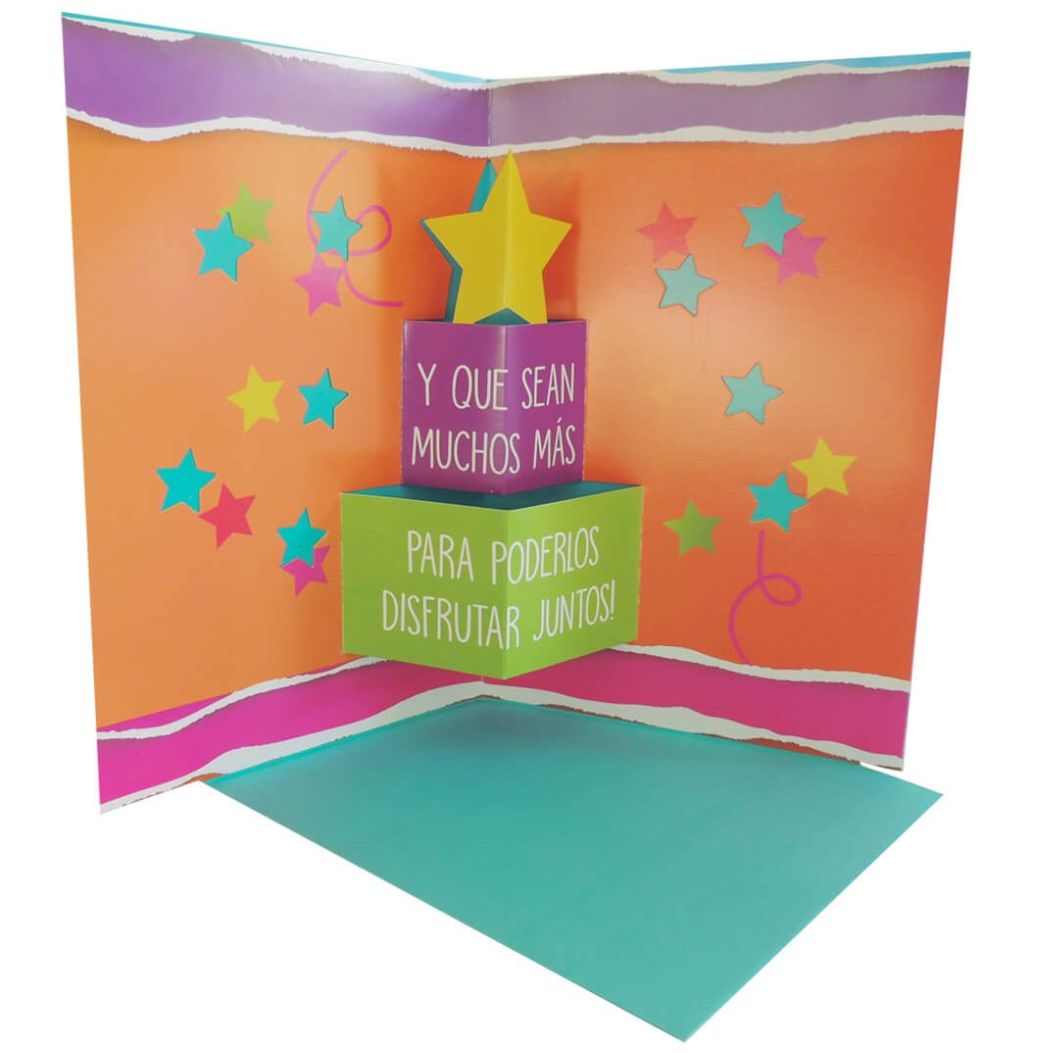 Tarjeta de Felicitación con Mensaje Nico