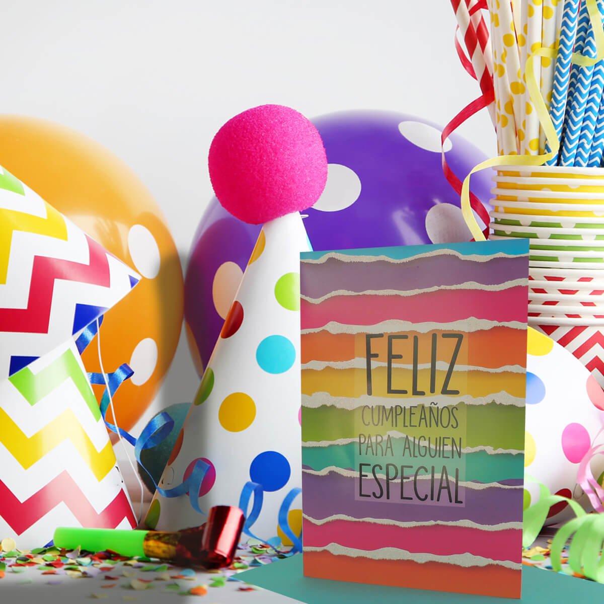 Tarjeta de Felicitación con Mensaje Nico