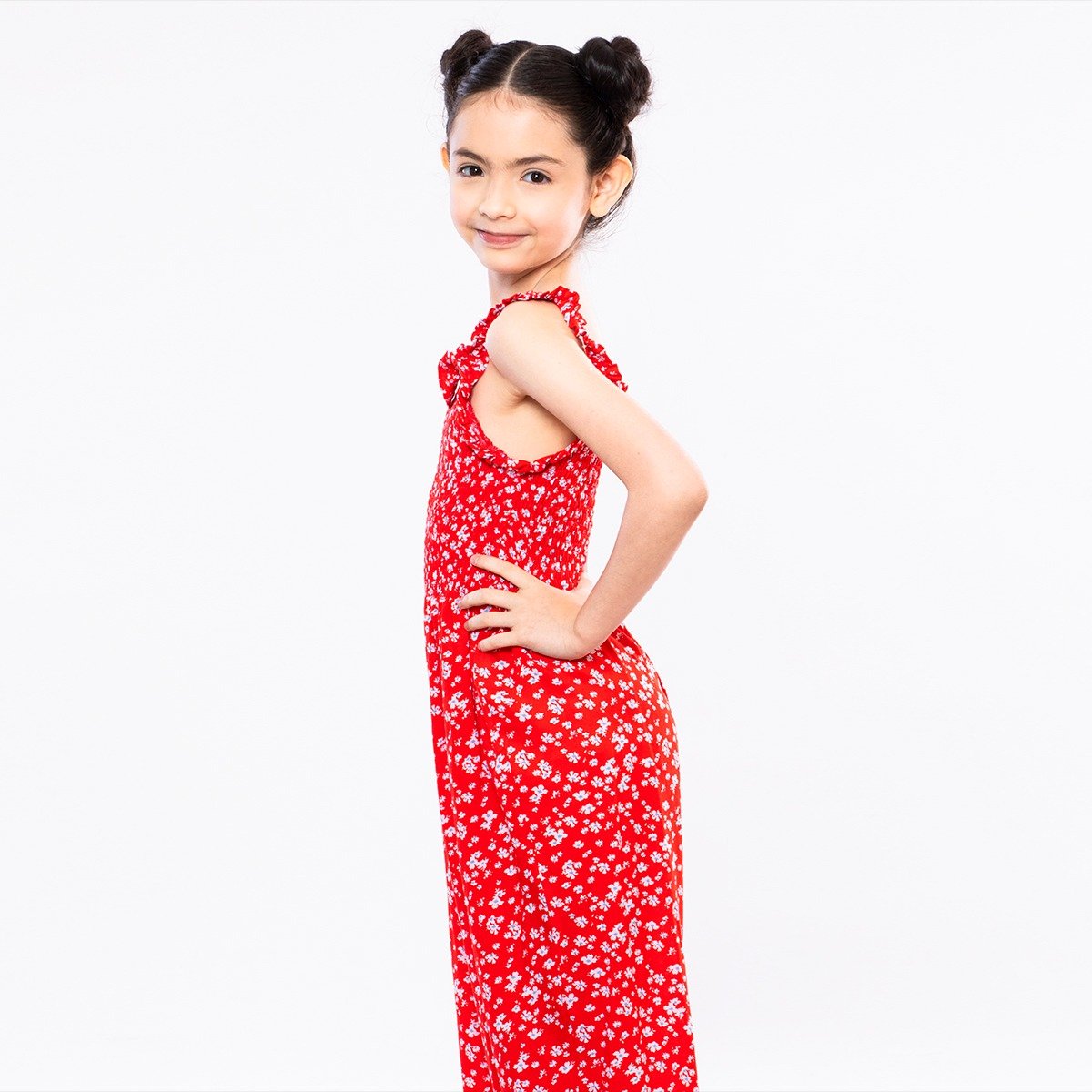 Jumpsuit  Sin Mangas Cuello Cuadrado Studio si para Niña