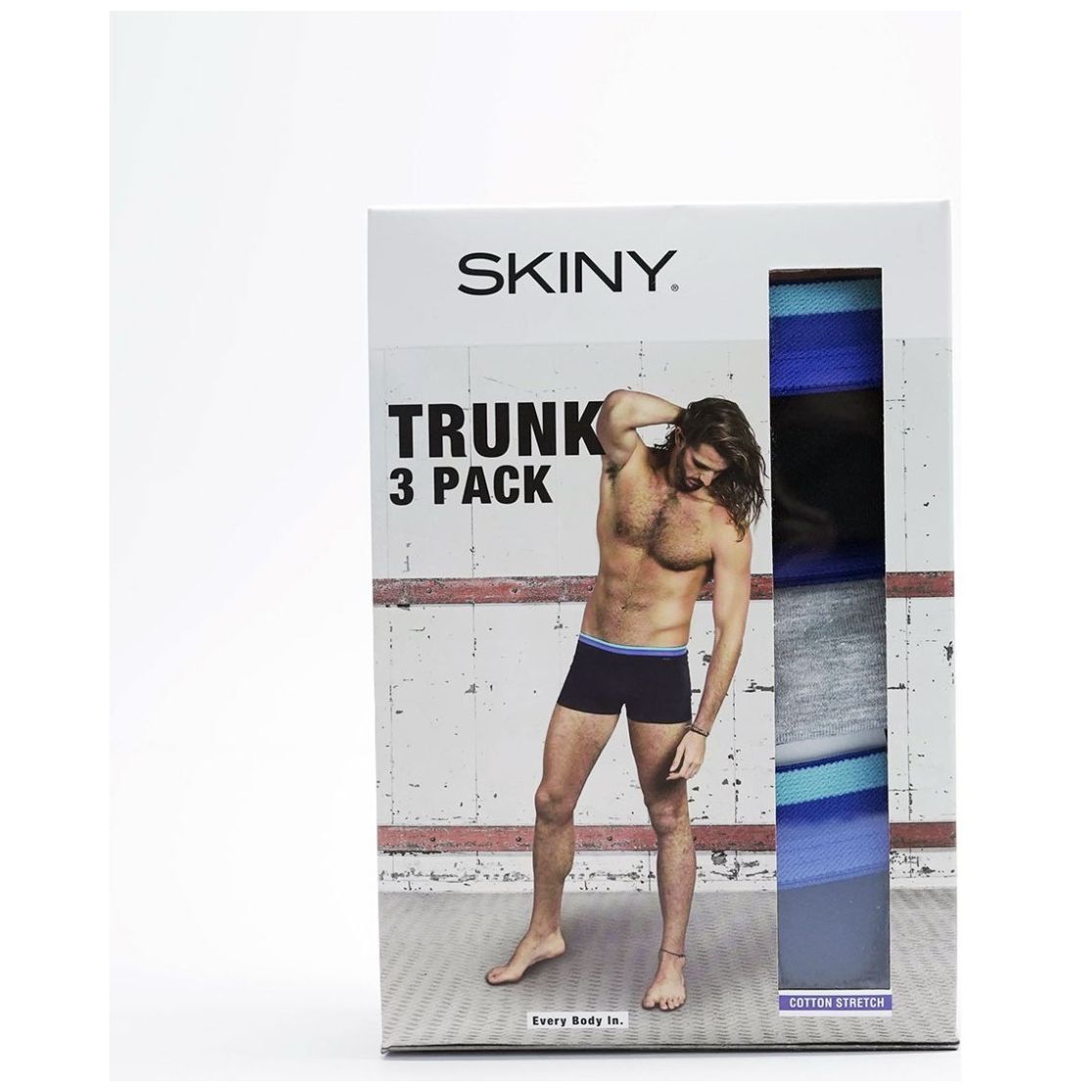 Bóxer Trunk para Hombre Paquete de 3 Skiny